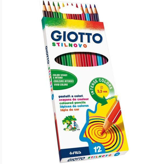 PASTELLI GIOTTO STILNOVO 12 PZ